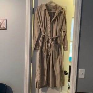 Free people linen duster jacket. With tags